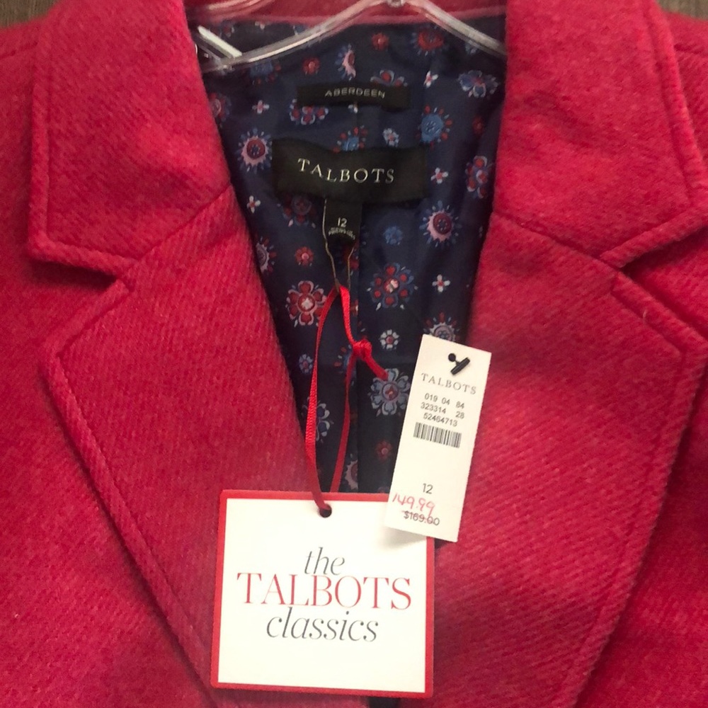 Pink Talbots Aberdeen blazer